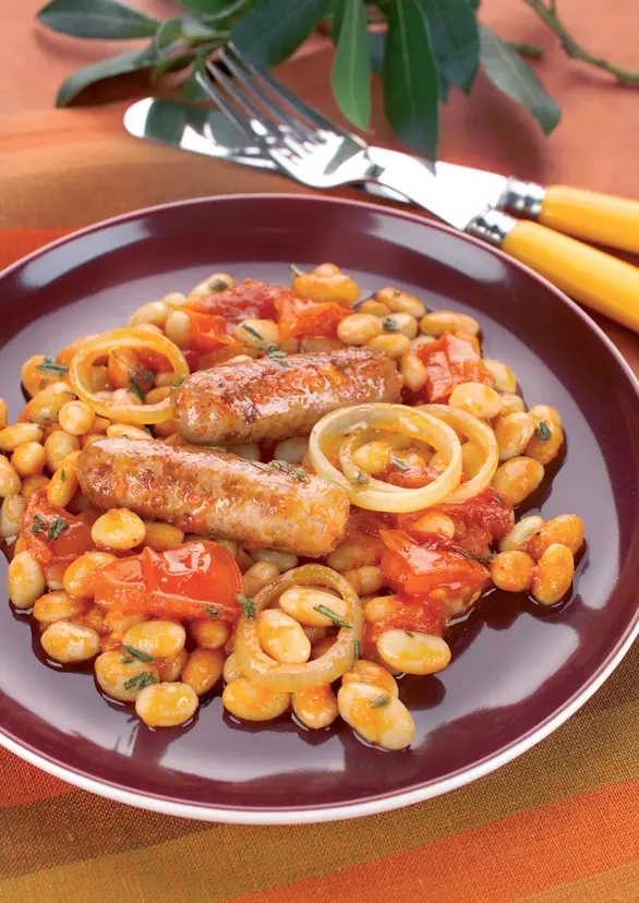 Sausage and bean cassoulet