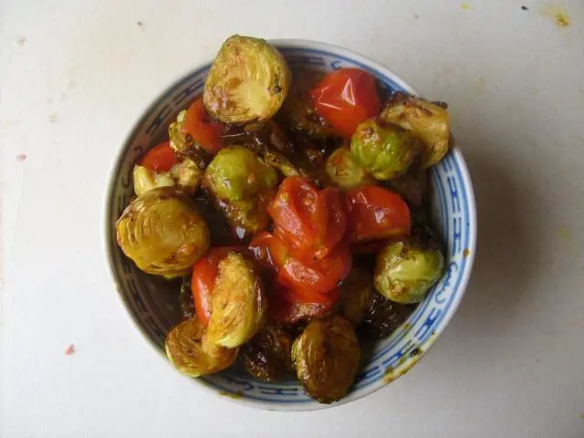 Actifry Roast Brussel Sprouts