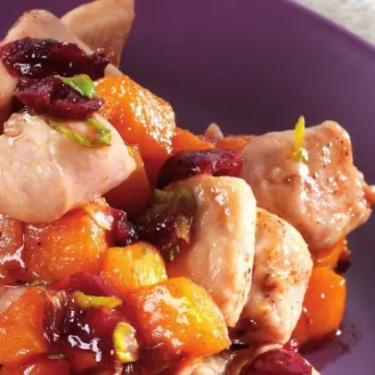 Turkey with Pumpkin and Nutmeg