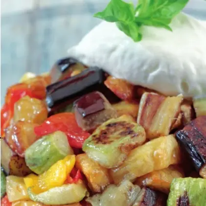 Turkish Saksuka Salad