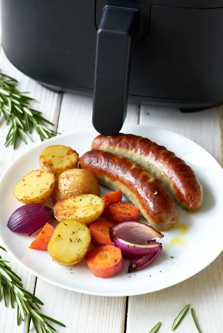 Air Fryer Sausage and Vegetables – One-Pan, 30-Minute Comfort Food (No Stirring Needed!)