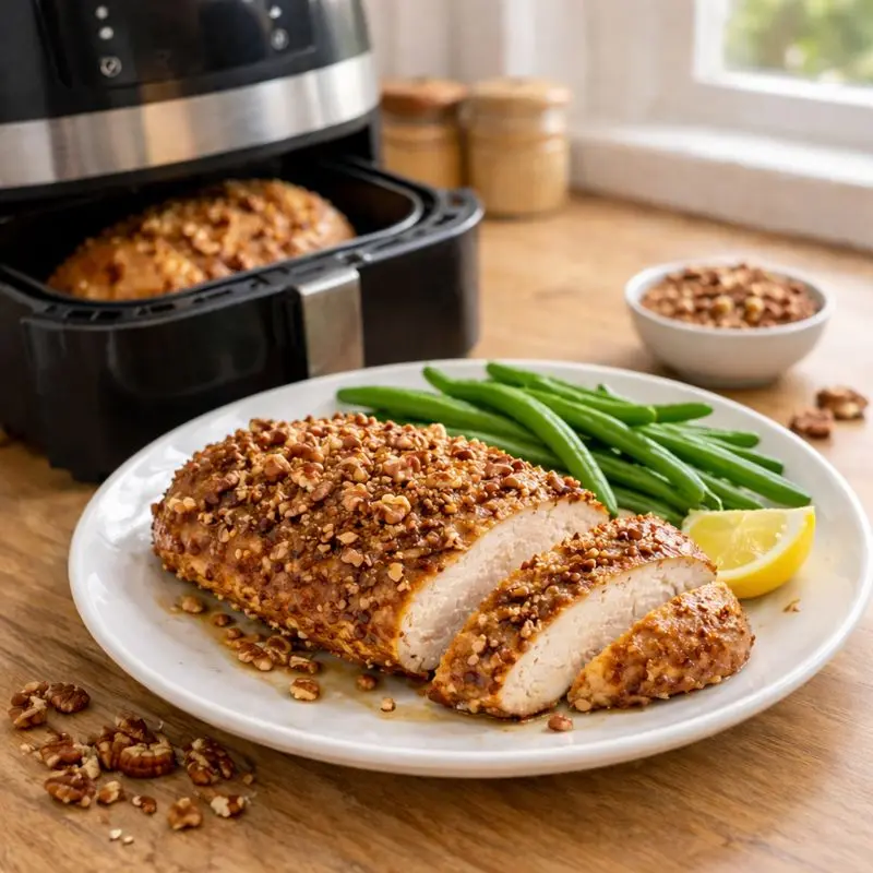 Pecan Crusted Chicken – Keto-Friendly, Crispy & Ready in 20 Minutes