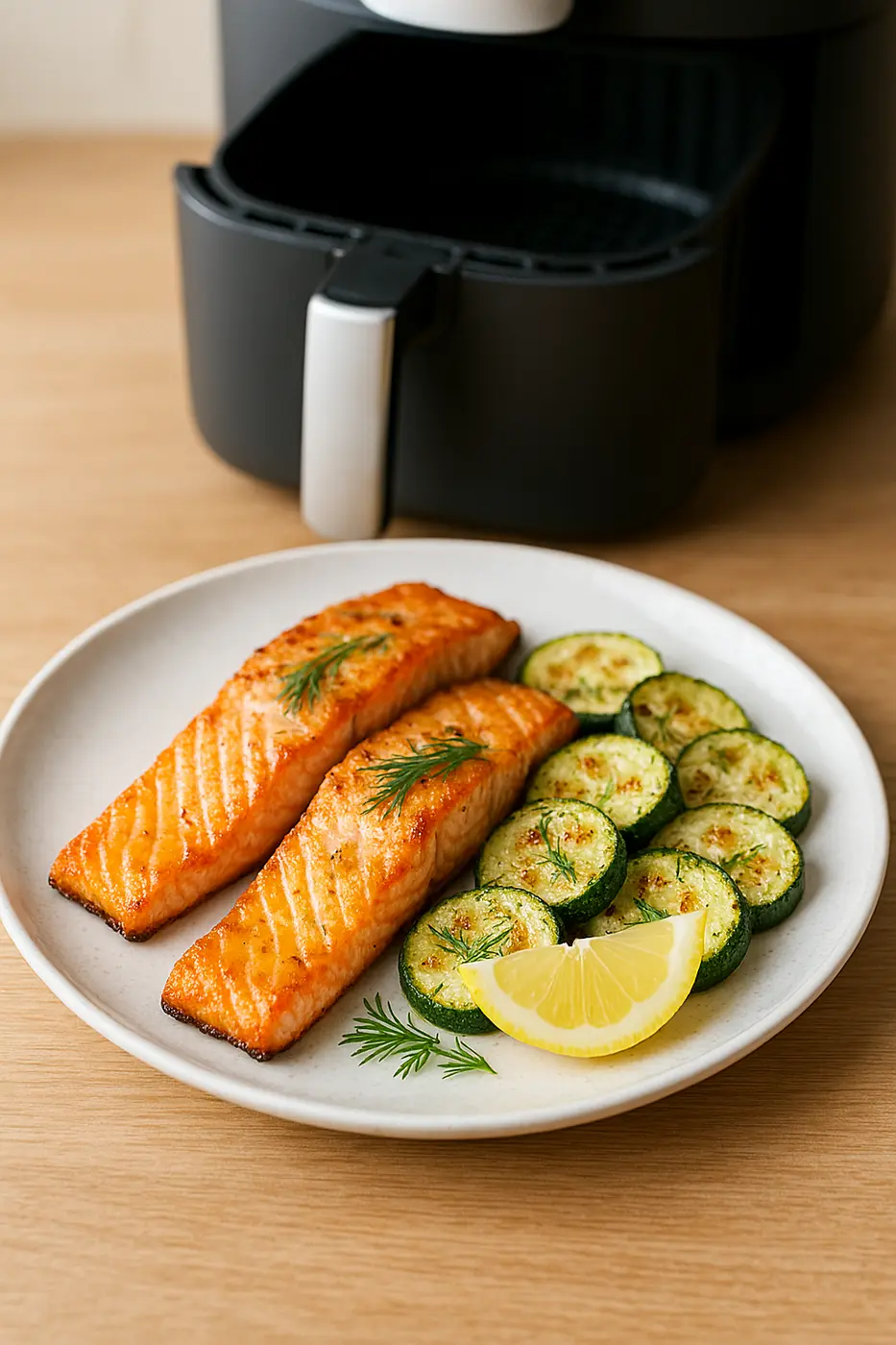 Salmon & Courgettes